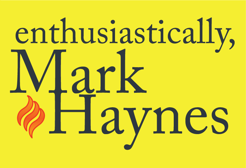 Enthusiastically, Mark Haynes